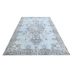 Acheter Vidal Tapis de laine 274x170 Bleu Ultra Vintage