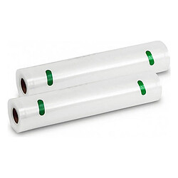 Totalcadeau Rouleaux sachet Universels pour emballeur sous vide sans BPA (2 pcs de 20 x 600 cm) Dimensions - 20 x 600 cm pas cher