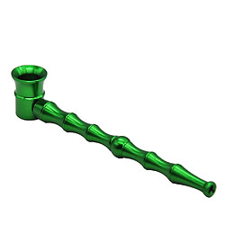 Wewoo Matériel Mini Bamboo Pole Amovible Pipe Nettoyage Métal Tuyaux Vert