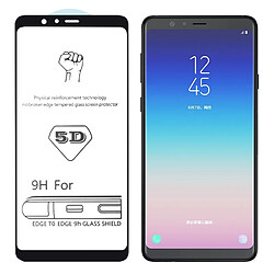 Wewoo Film de verre trempé de plein écran de 25 PCS 9H 5D avec colle pour Galaxy A8 Star A9