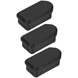 3 pièces RC Batterie Couverture Terminal de Charge Port Anti Bouchon Anti-Poussière Plug Couverture pour DJI FPV Drone Accessoires