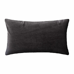 Acheter Atmosphera, Createur D'Interieur Coussin effet velour à imprimé tropic - Gris foncé et or - 30 x 50 cm