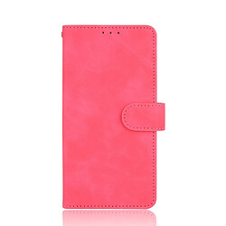 Etui en PU Toucher la peau avec support rose pour votre Vivo Y72 5G/iQOO Z3 5G