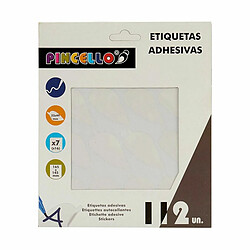 Pincello Étiquettes adhésives Blanc 22 x 49 mm Volets (12 Unités)