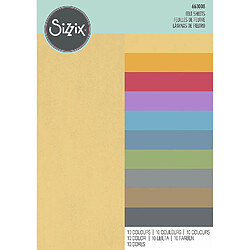 Sizzix Accessory-Felt Sheets 10PK (10 Colours Bold), Acrylic, Multi, 29.7 x 21 x 2.3 cm