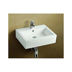 Karag Lavabo suspendu MANJA rectangulaire 56x45x15,5 cm