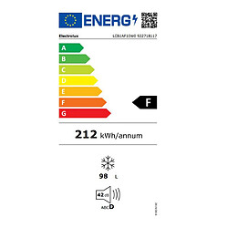 Congélateur coffre 54.5cm 98l - lcb1af10w0 - ELECTROLUX