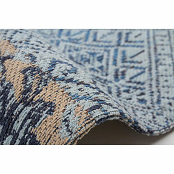 Avis Paris Prix Tapis Tissé Vintage Patchwork Symphony Bleu 160 x 230 cm