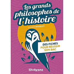 Les grands philosophes de l'histoire : des fiches pour réussir son bac