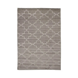 Thedecofactory VINTAGE RELIEF - Tapis à motifs arabesques beige 133x180