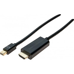 Abi Diffusion Cordon mini displayport 1.2 vers hdmi 2.0 actif - 2M