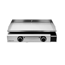 Plancha électrique 3200w plaque inox 57.5 x 37.9 cm - BASE60I - FORGE ADOUR