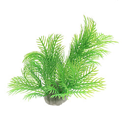 6cm Plastique Plantes D & #39;aquarium Ornement Pour Aquarium - Vert