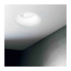 Ideal Lux Spot encastré Blanc ZEPHYR 1 ampoule hauteur 6 Cm