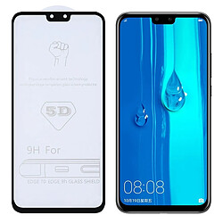 Wewoo Film de verre trempé de plein écran pour colle25 PCS 9H 5Dpour Huawei Y9 2019 / Enjoy 9 Plus