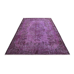 Vidal Tapis de laine 292x175 Violet Ultra Vintage pas cher