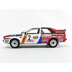 Avis IXO - 1/18 - AUDI QUATTRO - HUNSRUCK RALLYE 1984 - 18RMC010