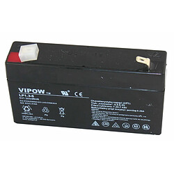 Batterie gel 6 V 1,3Ah Vipow sans entretien pour UPS