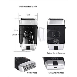 Avis Universal Rasoirs électriques, chargeurs USB, appareils de soins personnels lavables et réduisant le bruit