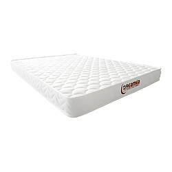 Vente-Unique Ensemble 180 x 200 cm cadre à lattes + matelas mémoire de forme ép.15cm - PELOPS de DREAMEA