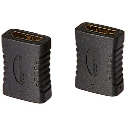 Acheter Basics Coupleur HDMI (Lot de 2), 29 x 22 mm, Noir