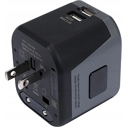 GUPBOO Adaptateur avec chargeur Adaptateur 2xUSB US UK EU,JL476