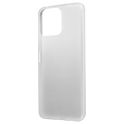 Avizar Coque Honor X8 Silicone Gel Flexible Fine et Légère Blanc Translucide