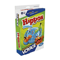 Hippos gloutons Voyage, jeu de société de voyage pour 2 joueurs, des 4 ans, Hasbro Gaming pas cher