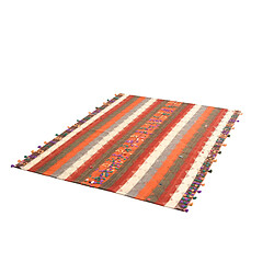 Vidal Tapis de laine 202x156 orange Jajim