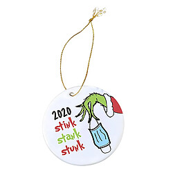 2 / 4pcs Stink Stank Stunk Ornement Grinch Main Cadeau Décoratif De Noël 2pcs pas cher