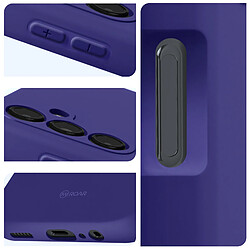 Acheter Coque pour Samsung A14 4G et 5G Silicone Souple Finition mate Roar Jelly Violet