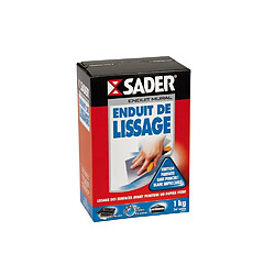 SADER Boîte Enduit Lissage Poudre - 1kg