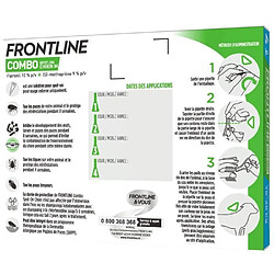 FRONTLINE Combo chien - 10-20kg - 4 pipettes