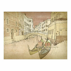 Paris Prix Papier Peint Gondolas in Venice 154 x 200 cm