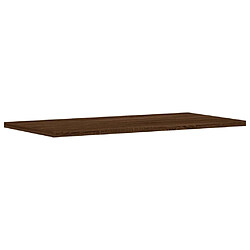 Avis vidaXL Étagères murales 4 pcs chêne marron 60x20x1,5cm bois ingénierie