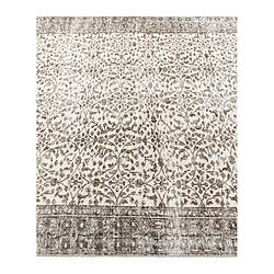 Avis Vidal Tapis de laine 259x150 beige Ultra Vintage