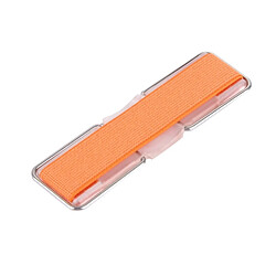 Avis Wewoo Support Holder Orange pour iPhone, Galaxy, , Xiaomi, LG, HTC et tablettes 2 en 1 de adhésif universel réglable mini + prise de doigt mince, taille: 7,3 x 2,2 x 0,3 cm,