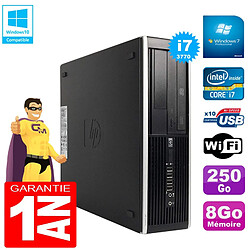 PC HP Compaq Pro 6300 SFF I7-3770 RAM 8Go Disque 250Go Graveur DVD Wifi W7 - Occasion