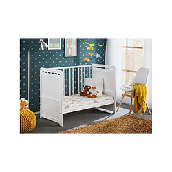 Avis Asm Lit bébé tradition TYMEK en bois de pin 67x124 x H 56,90 cm