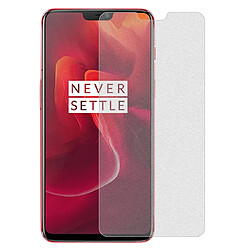 Wewoo Film de verre trempé de dépoli non mat pour OnePlus 6