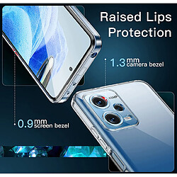 Htdmobiles Coque pour Xiaomi Poco X5 Pro 5G / Redmi Note 12 Pro 5G - housse etui silicone gel fine + film ecran - TRANSPARENT TPU