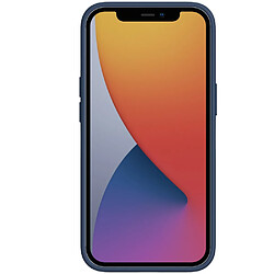 Nillkin Coque en TPU + silicone, antichoc avec objectif de caméra coulissant bleu pour votre Apple iPhone 13 Pro Max 6.7 pouces