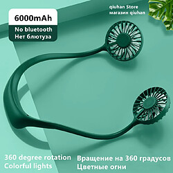 Universal Ventilateur portable sport mini climatiseur bluetooth stéréo USB muet air refroidisseur cravate ventilateur refroidissement climatiseur cool et mignon | Ventilateur