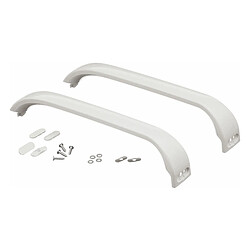 Avis Kit de 2 poignées galbée blanche pour réfrigérateur BOSCH - 00369542