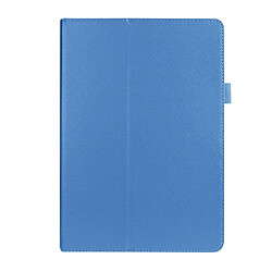 Etui en PU texture Litchi pour Asus ZenPad 10 Z300C Z300CL Z300CG - Bleu clair