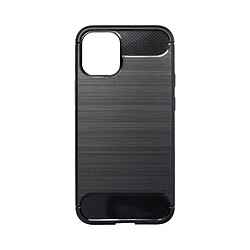 Caseink Forcell CARBON Coque Pour iPhone 12 MINI Noir