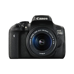 CANON EOS 750D Appareil Photo Numérique Reflex 24 MP + Objectif 18-55 mm IS STM