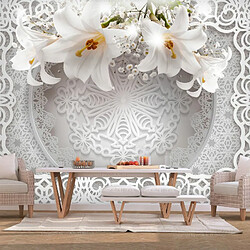 Paris Prix Papier Peint Lilies & Ornaments 105 x 150 cm