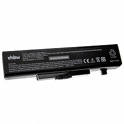 vhbw batterie compatible avec Lenovo IdeaPad Y480M, Y480M-IFI, Y480N, Y480P, Y485, Y580, Y580A, Y580M, Y580N laptop (5200mAh, 11.1V, Li-Ion, noir)