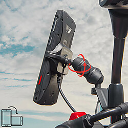 Acheter Crosscall Support Moto X RIDE, Chargeur intégré